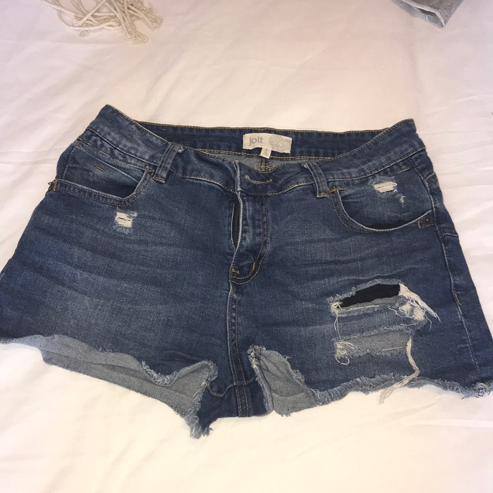 Jolt jean shorts